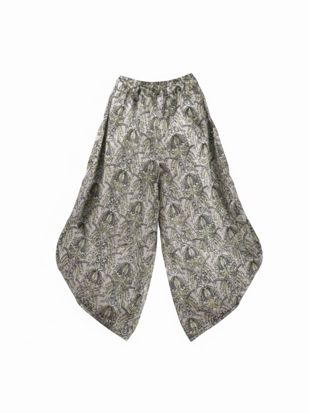 Free People small Flowy wide leg capris pants